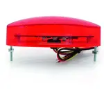 Feu arrière BIHR LED petit modèle rouge avec éclairage de plaque universel