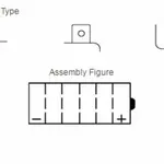 Batterie YUASA 53030 conventionnelle