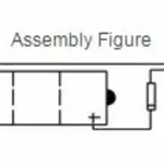 Batterie YUASA 6N4C-1B conventionnelle