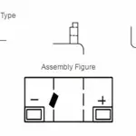 Batterie YUASA 6N6-3B conventionnelle