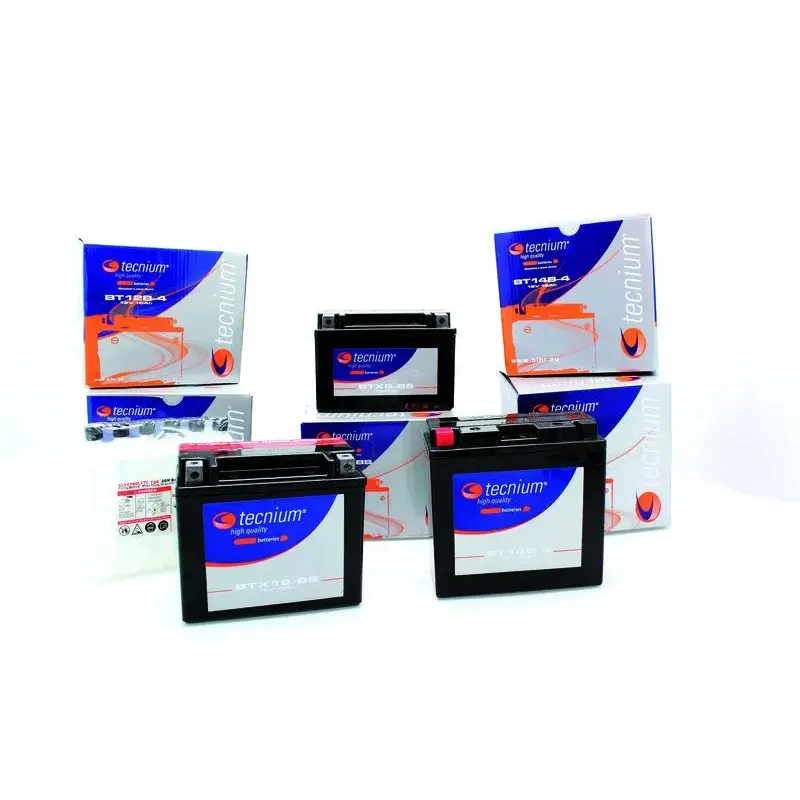 Batterie TECNIUM 12N9-4B-1 conventionnelle livrée avec pack acide
