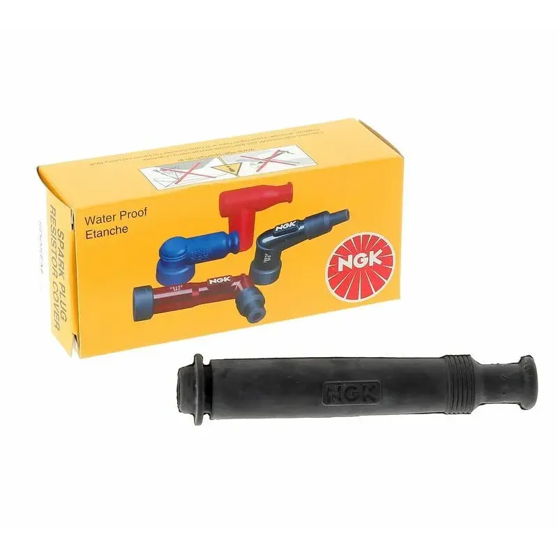 Anti-parasite NGK SD05EM noir pour bougie avec olive