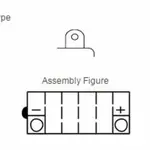 Batterie YUASA Y60-N24L-A conventionnelle