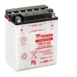 Batterie YUASA YB14-A2 conventionnelle