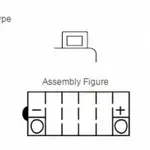 Batterie YUASA YB14L-A2 conventionnelle