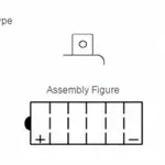 Batterie YUASA YB18-A conventionnelle