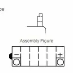 Batterie YUASA YB3L-A conventionnelle