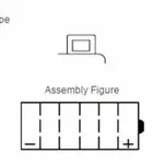 Batterie YUASA YB7L-B2 conventionnelle