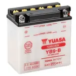Batterie YUASA YB9-B conventionnelle