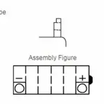 Batterie YUASA YB9L-B conventionnelle