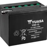 Batterie YUASA YHD-12 conventionnelle
