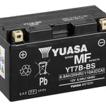 Batterie YUASA YT7B-BS sans entretien livrée avec pack acide