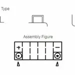 Batterie YUASA YT9B-BS sans entretien livrée avec pack acide