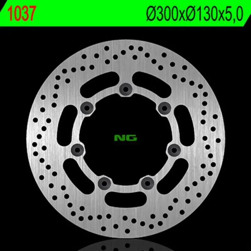 Disque de frein avant gauche NG 1037 rond fixe