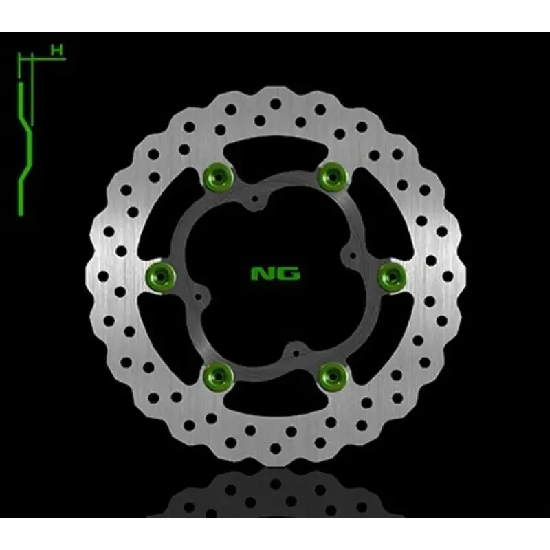 Disque de frein NG 1324X pétale flottant KTM