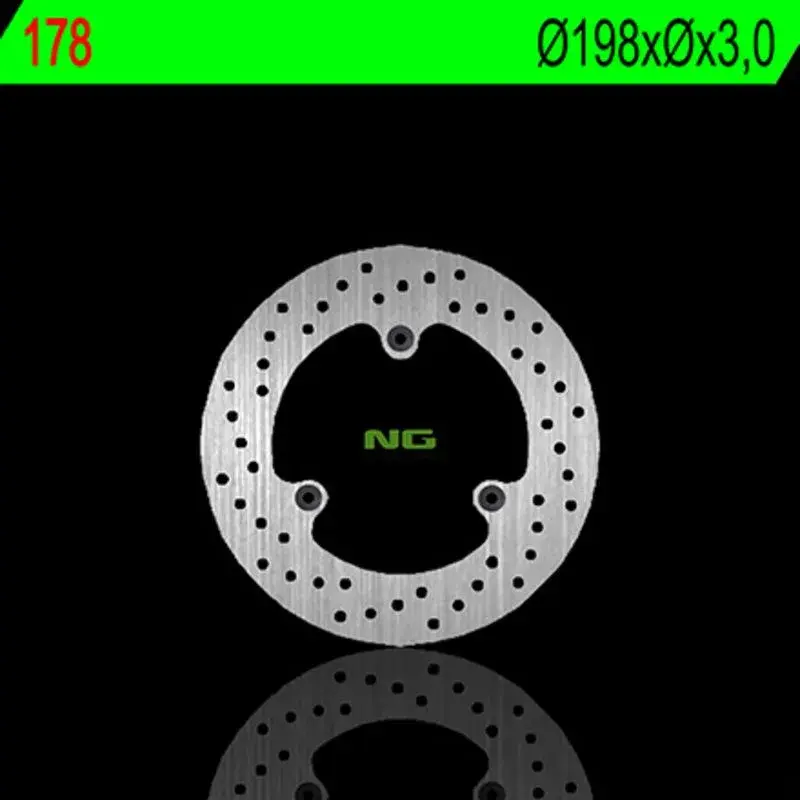 Disque de frein NG 178 rond fixe KTM SX60/65