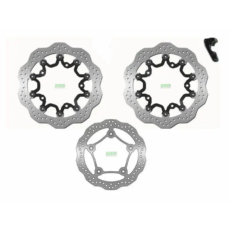Kit disques de frein oversize NG 1205X-1296X pétale flottant pour Yamaha T-MAX 530