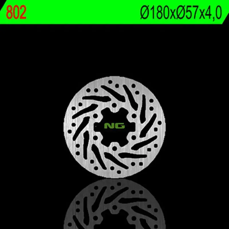 Disque de frein arrière droit NG 802 rond fixe