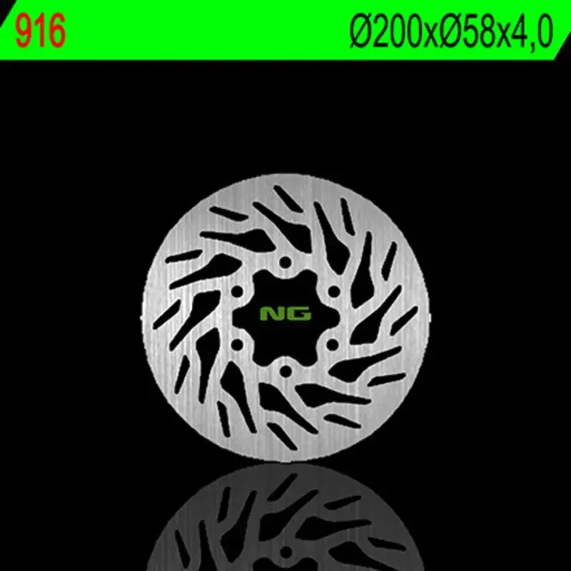 Disque de frein arrière droit NG 916 rond fixe Rieju SMX 50