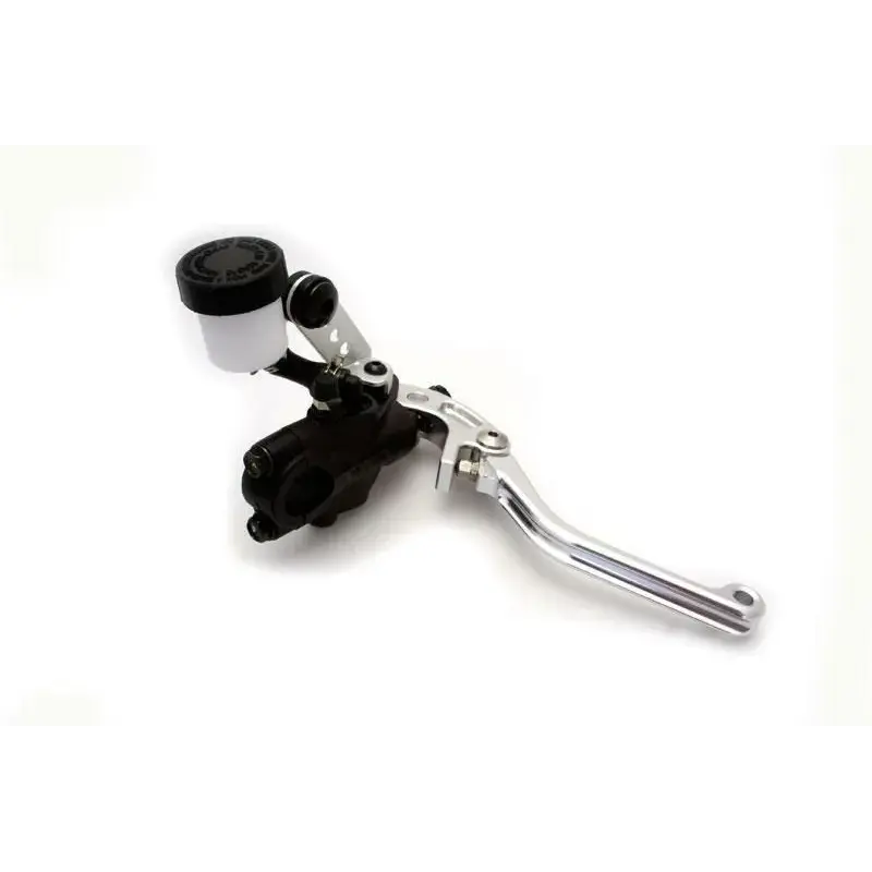 MAITRE CYLINDRE DE FREIN Ø16 ROUTE COULE, LEVIER REPLIABLE AVEC RESERVOIR