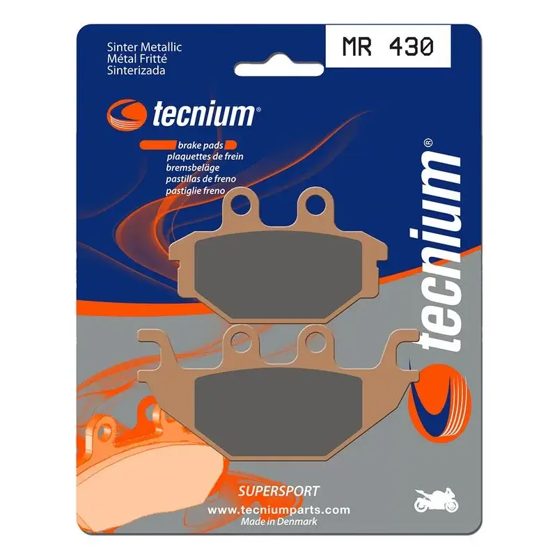 Plaquettes de frein TECNIUM MR430 metal fritté
