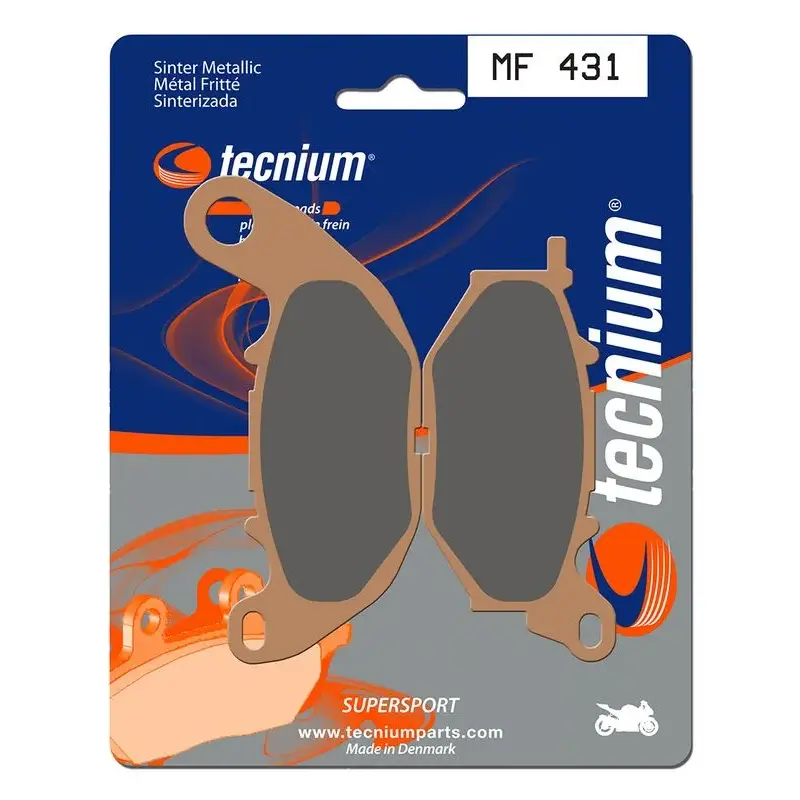 Plaquettes de frein TECNIUM MF431 métal fritté