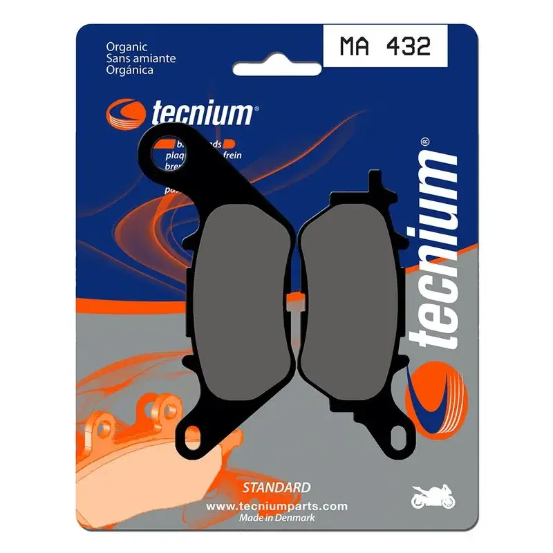 Plaquettes de frein TECNIUM MA432 organique