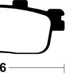 Plaquettes de frein TECNIUM MSS347 métal fritté