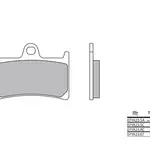 Plaquettes de frein BREMBO 07YA23LA métal fritté Yamaha FZ6 Fazer