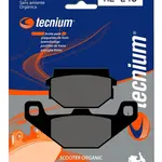 Plaquettes de frein TECNIUM ME245 organique
