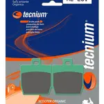 Plaquettes de frein TECNIUM ME231 organique