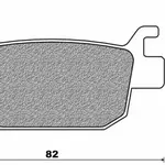 Plaquettes de frein NEWFREN FD0401BKS organique