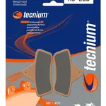Plaquettes de frein TECNIUM MO258 métal fritté