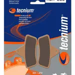 Plaquettes de frein TECNIUM MOA258 métal fritté