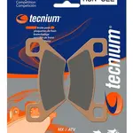 Plaquettes de frein TECNIUM MOR322 métal fritté