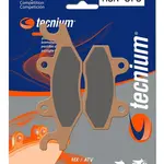Plaquettes de frein TECNIUM MOR378 métal fritté