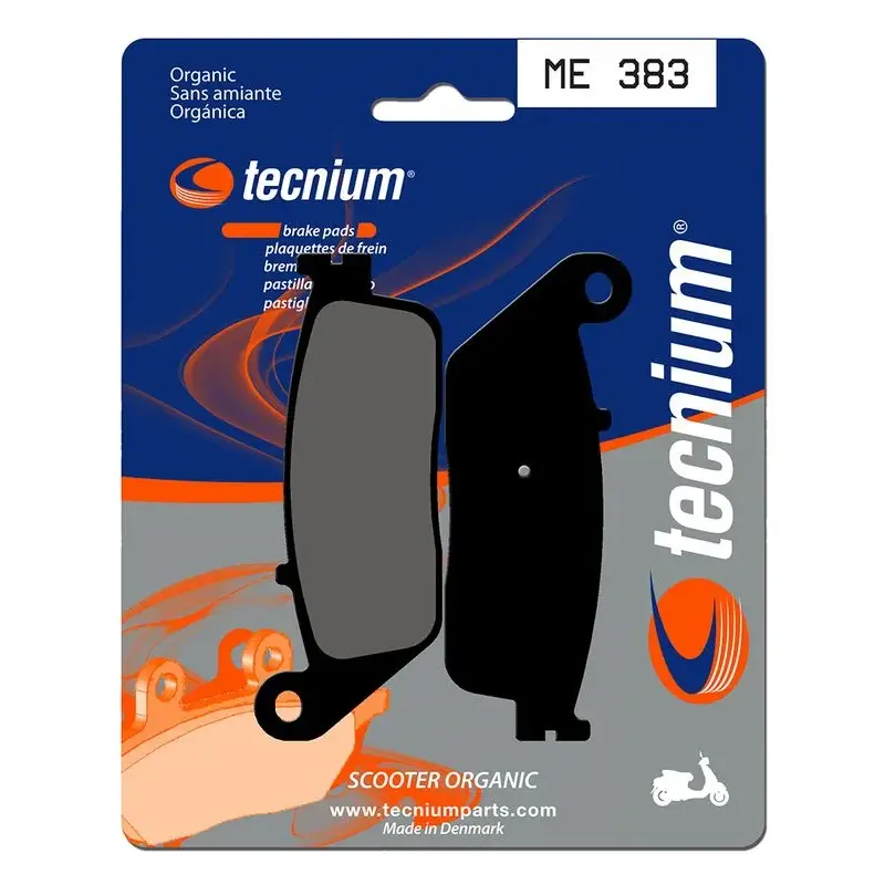 Plaquettes de frein TECNIUM ME383 organique