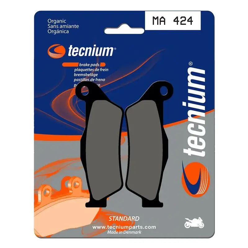 Plaquettes de frein TECNIUM MA424 organique