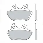 Plaquettes de frein BREMBO 07HD18SP métal fritté Harley Davidson