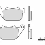 Plaquettes de frein BREMBO 07HD14SP métal fritté Harley Davidson