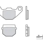 Plaquettes de frein BREMBO 07026CC carbone céramique