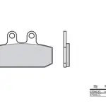 Plaquettes de frein BREMBO 07006CC carbone céramique