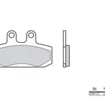 Plaquettes de frein BREMBO 07007CC carbone céramique