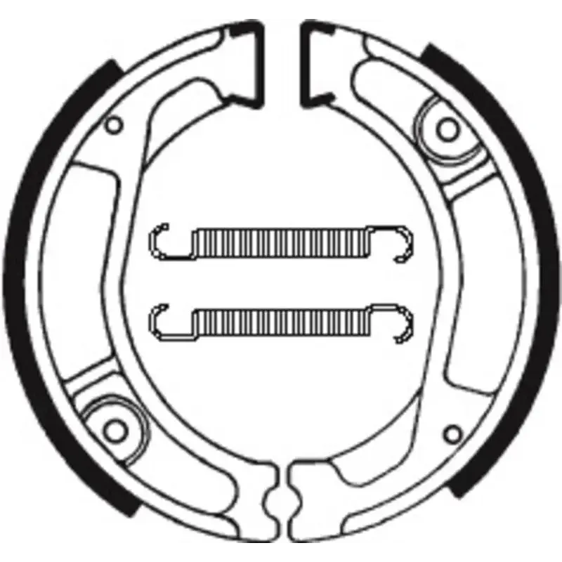 Machoires de frein TECNIUM BA029 organique
