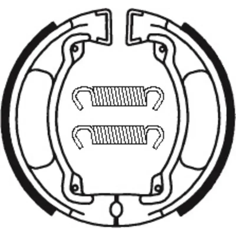 Machoires de frein TECNIUM BA032 organique