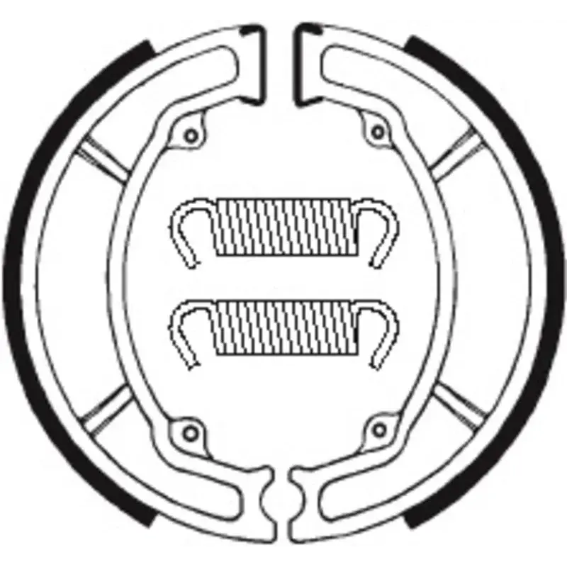 Machoires de frein TECNIUM BA034 organique