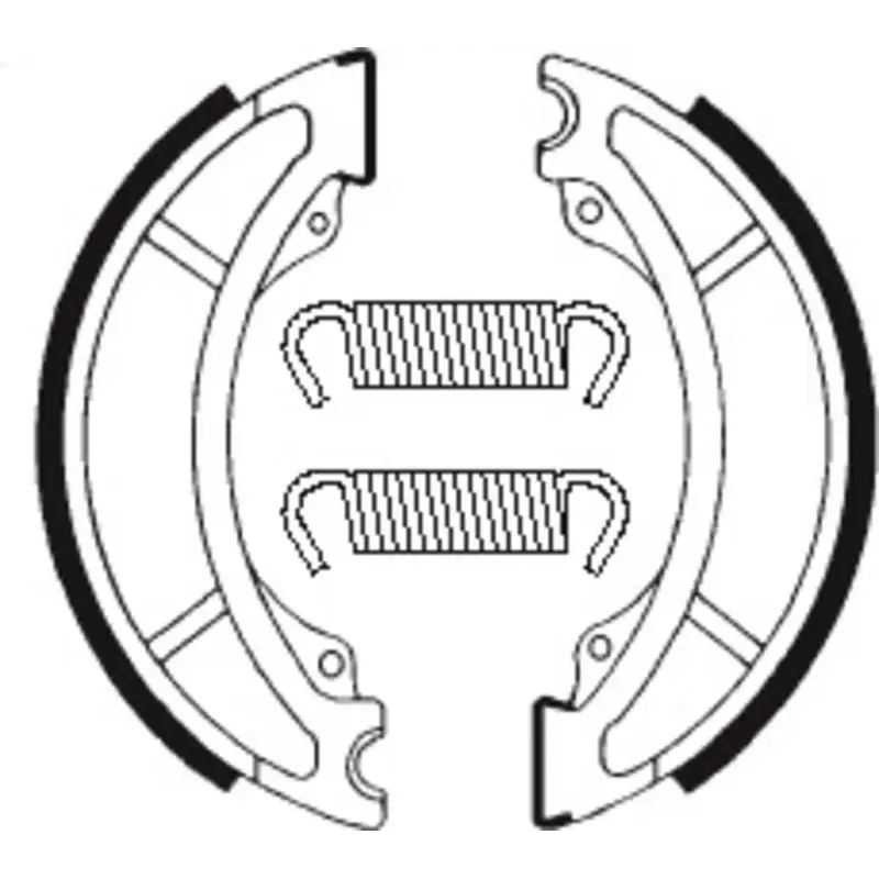Machoires de frein TECNIUM BA036 organique