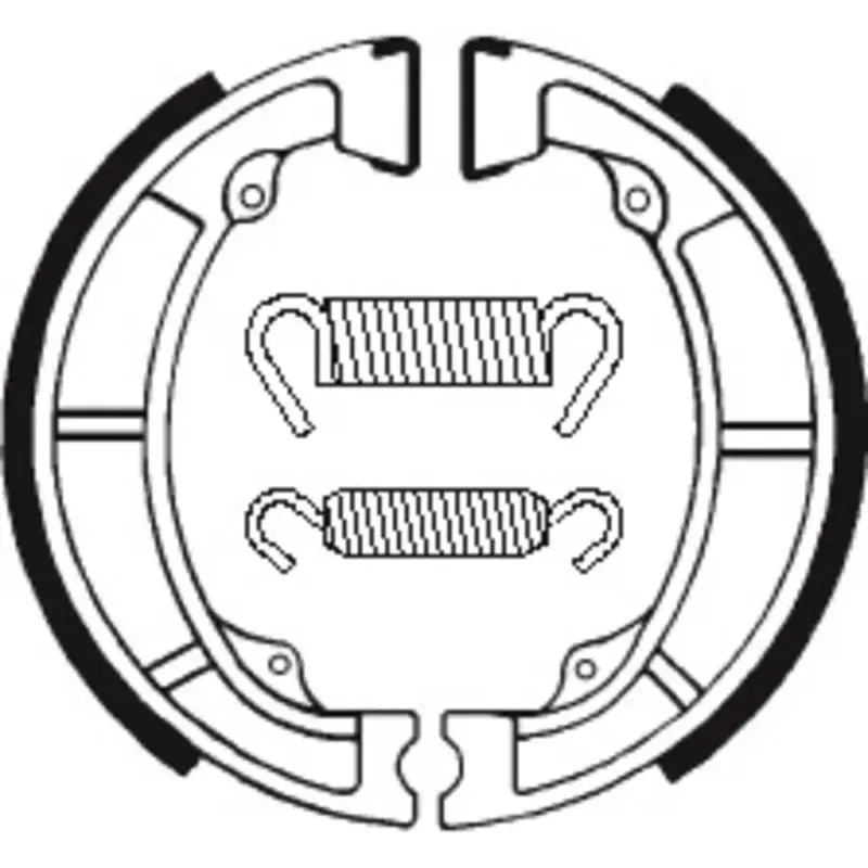 Machoires de frein TECNIUM BA039 organique
