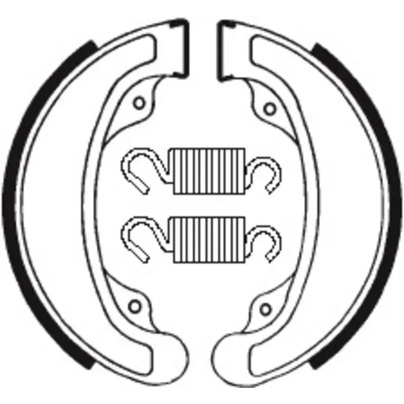 Machoires de frein TECNIUM BA058 organique