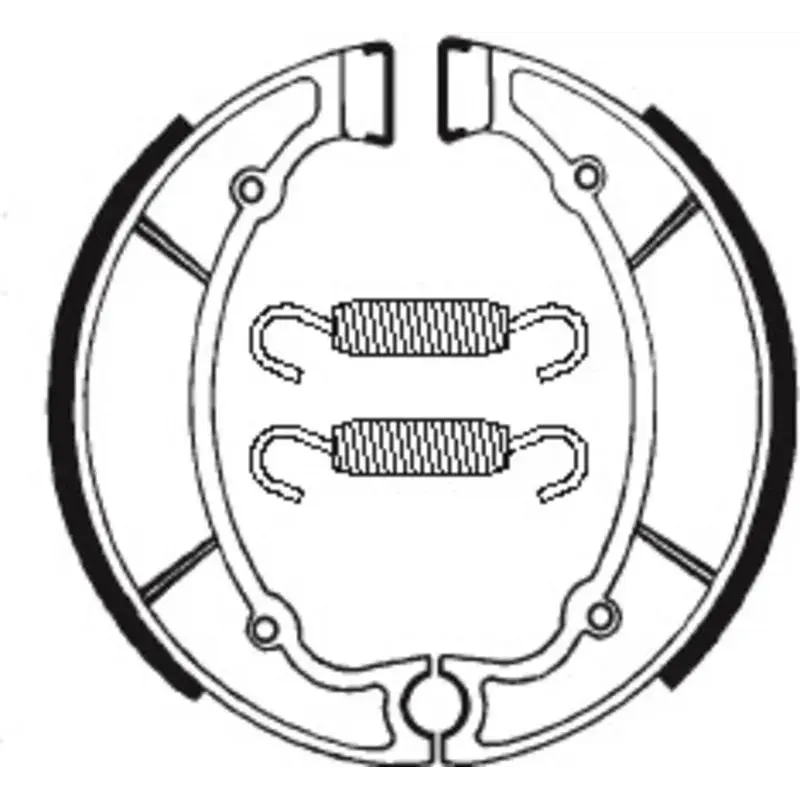 Machoires de frein TECNIUM BA064 organique